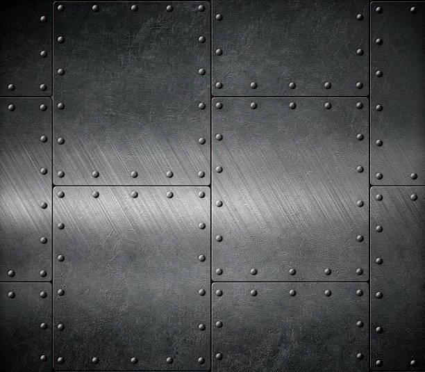 istock dark metal armour 510611216