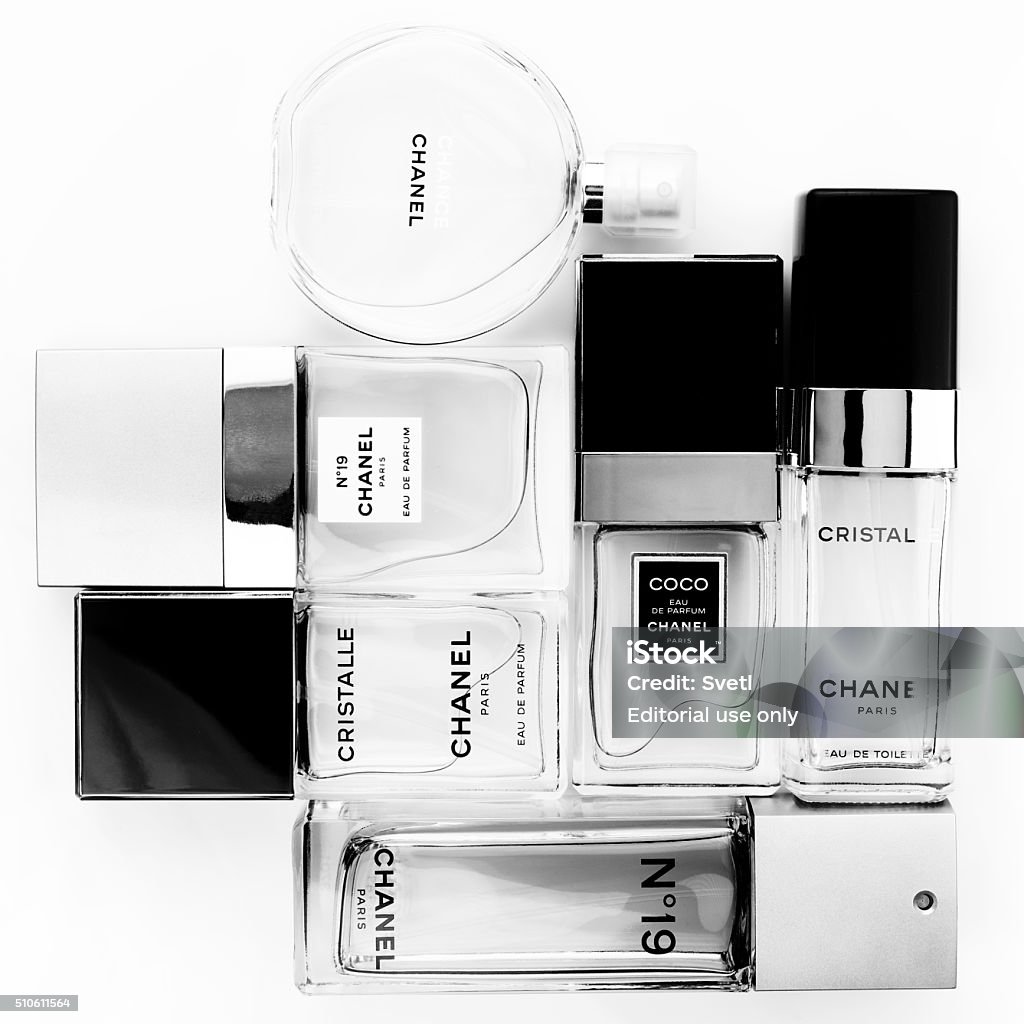 Chanel Perfume Set Stock Photo - Download Image Now - Chanel - Designer  Label, Perfume, Beauty - iStock