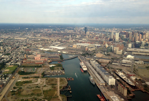 Boston Harbor and its islands are bustling with maritime activity.