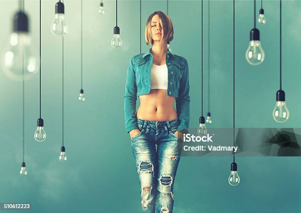 Young Woman Stock Photo - Download Image Now - Adult, Art, Art And Craft