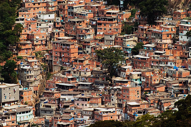 istock Favellas, a poor neighborhood in Rio de Janeiro 510613865