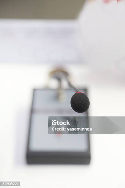 Delegate Microphone Stock Photo - Download Image Now - Accessibility, Arts Culture and Entertainment, Audience