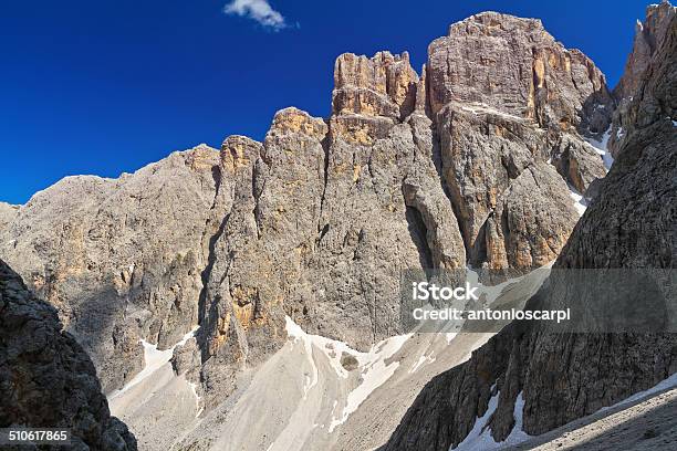 Dolomites Piz Da Lech Stock Photo - Download Image Now - Alto Adige - Italy, Beauty In Nature, Blue