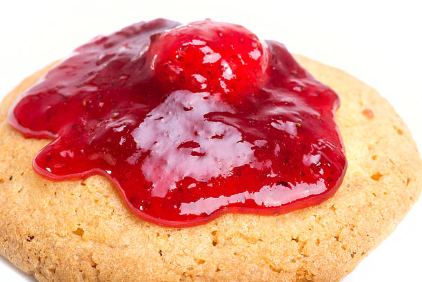 istock cookies with strawberry jam 510629938