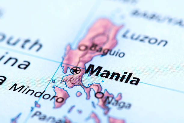 istock Map of Manila, Philippines 510630196