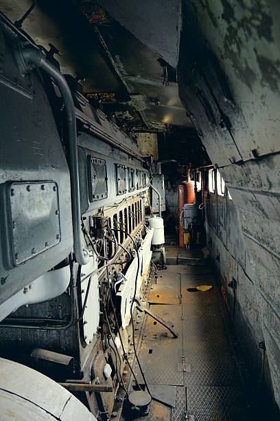 istock Vintage Electric Locomotive Interior 510632018