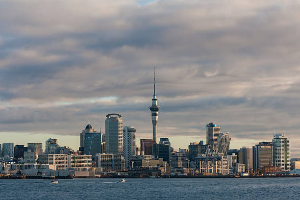 istock Auckland CBD at sunset 510632829