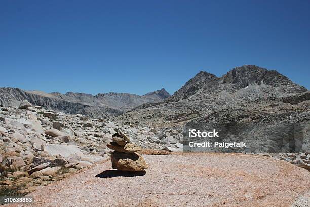 Cairn On A Cross Country Hike Stock Photo - Download Image Now - Direction, Dirt Road, Following - Moving Activity