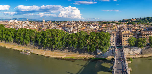 istock Rome panorama city skyline , Italy 510635964