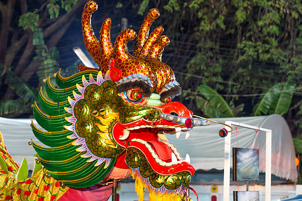istock Chinese Dragon head used in dances for traditional Chinese 510637892