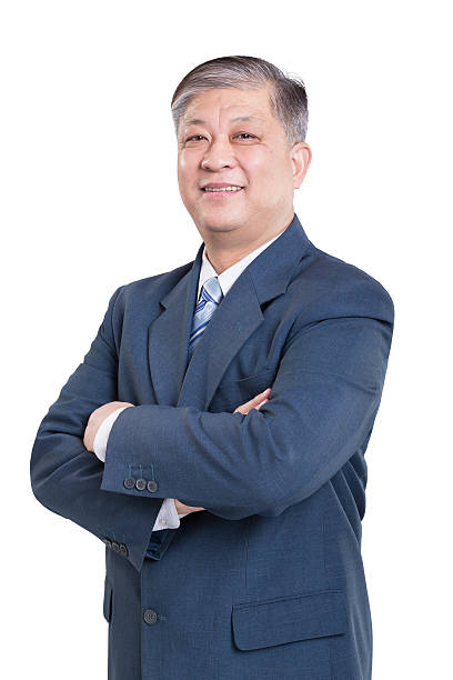 istock pose and gesture of old Asian businessman 510638270