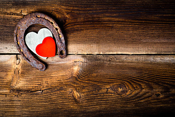 istock Lucky Horseshoe And Hearts 510638910