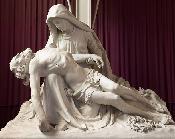 istock Mechelen - Pieta statue in st. Katharine church 510638921