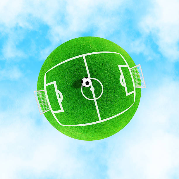 istock Football green planet 510639139