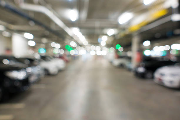 istock Blur cars parking with bokeh 510640932