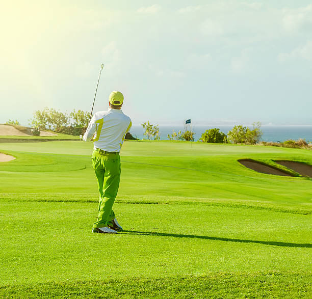 istock Golf club. Man playing golf 510654829