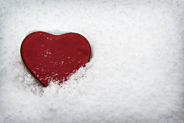istock Heart in Snow 510654959