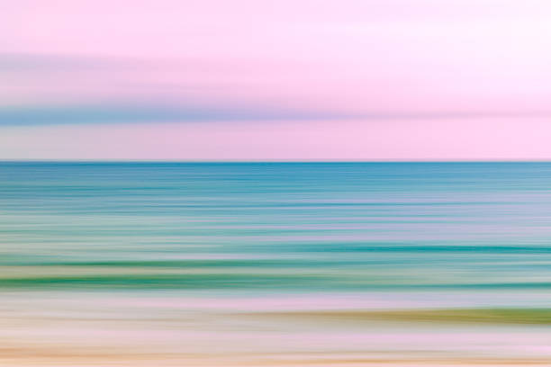 Abstract sky and  ocean nature background stock photo