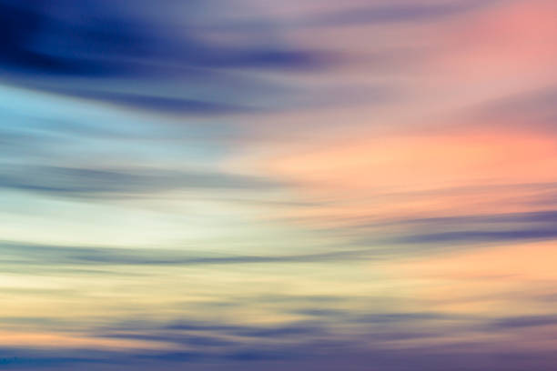 istock Defocused sunset sky  natural background 510657691