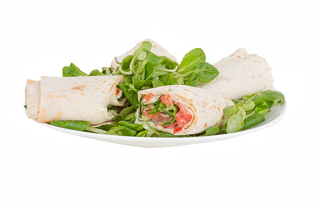 istock pita bread with salmon on a plate 510657921