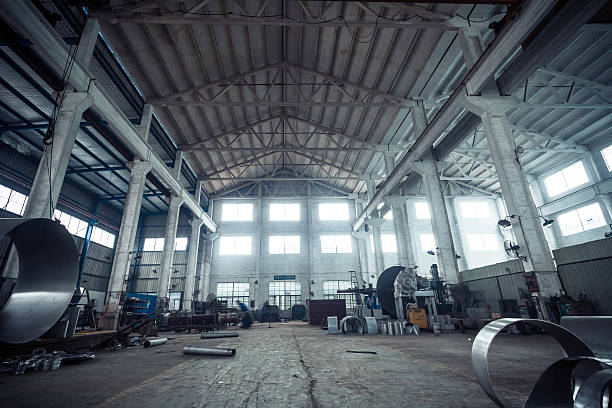 istock Dirty factory floor 510659203