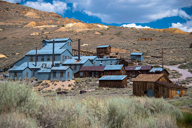 Bodie Ghost town old mining village california america stock photo
