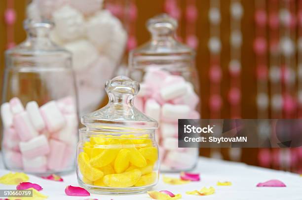 Sweet Table Or Candy Bar Stock Photo - Download Image Now - Baked, Baked Pastry Item, Banana