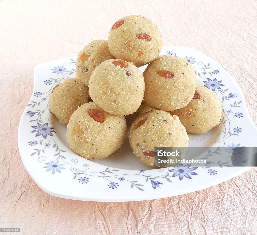 Indian Sweet Rava Laddu Stock Photo - Download Image Now - Adulation,  Arrangement, Backgrounds - iStock