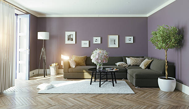 interior moderno - interior imagens e fotografias de stock