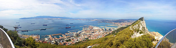 istock panoramic view Rock of Gibraltar and Atlantic Ocean 510679432