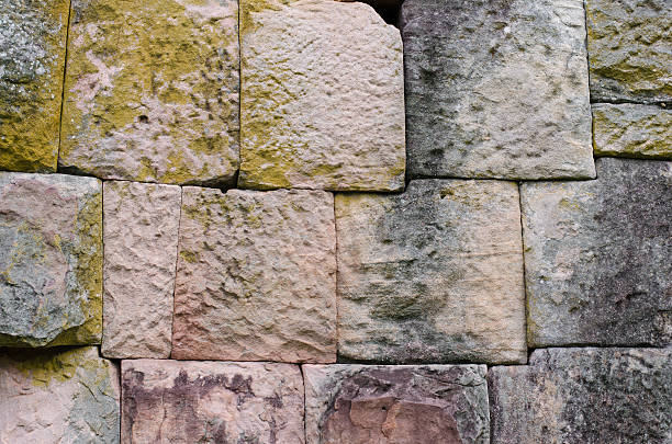 istock The old stone wall at the castle for background 510688538