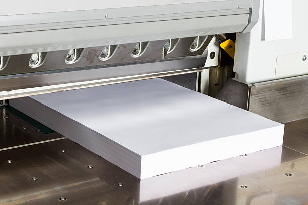 istock Cutting machine with paper 510688699