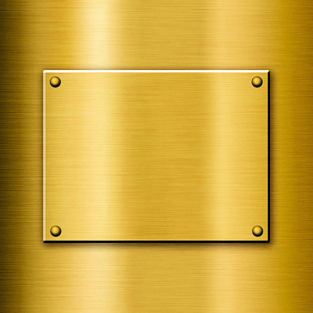 istock Shiny polished golden background 510690724