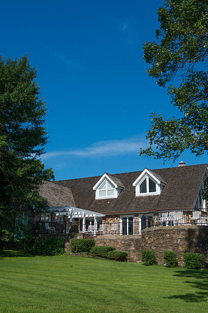 istock Upscale Home Exterior Rear View 510691331