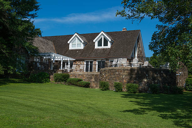 istock Upscale Home Exterior Rear View 510691343