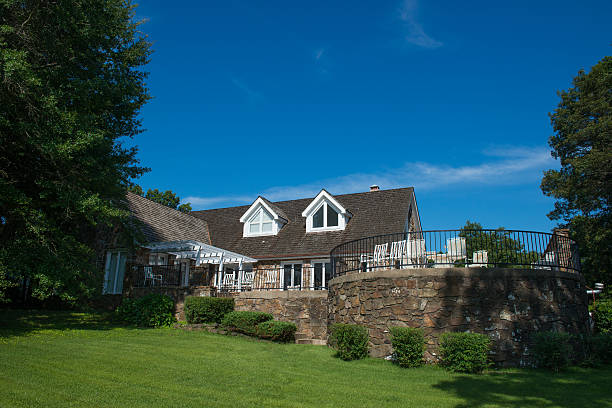 istock Upscale Home Exterior Rear View 510691415