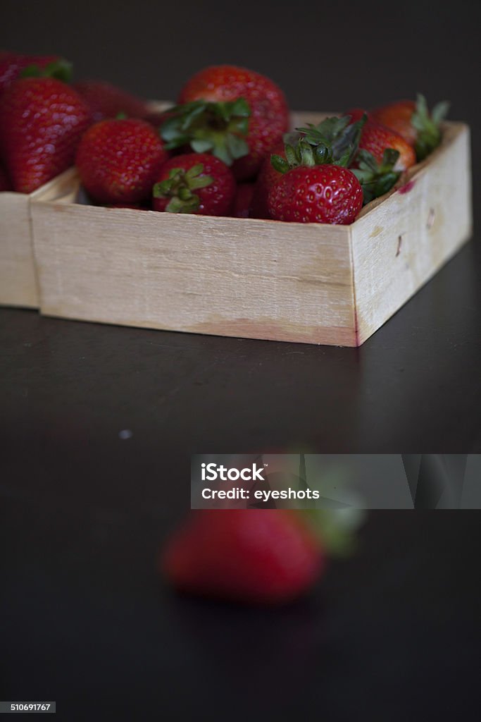 ripe strawberries Close-up Stock Photo