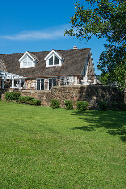 istock Upscale Home Exterior Rear View 510691829