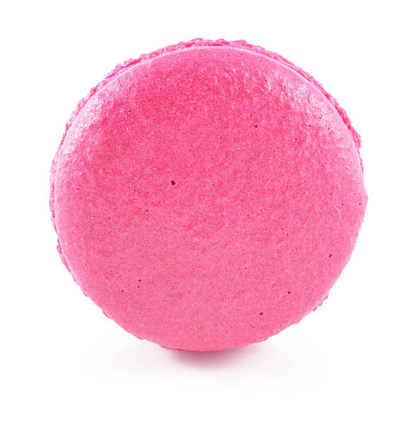 istock Colorful macaroons on white background 510692341