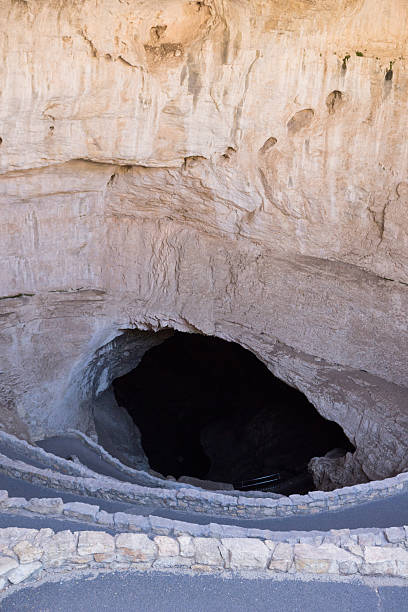 Carlsbad Caverns Entrance stock photo