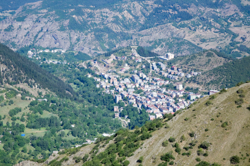 View of Şavşat-Artvin, Turkey