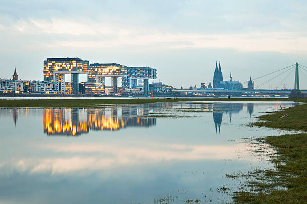 istock Cologne, Germany, Rheinau Harbor 510695788