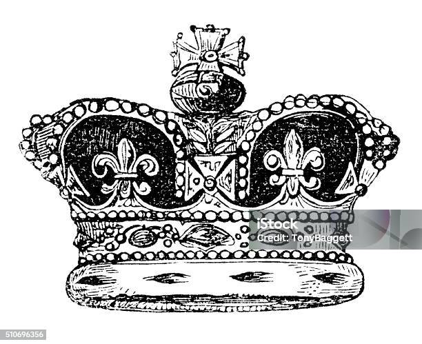 Crown Of England Stock Illustration - Download Image Now - Crown - Headwear, England, UK