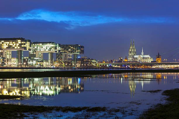 istock Cologne, Germany, Rheinau Harbor 510696758