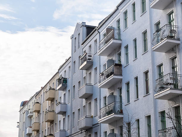 istock External view of modern apartment buildings 510697008