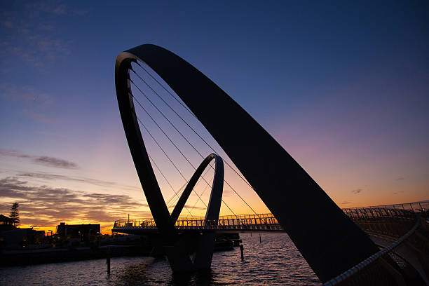istock Elizabeth Quay Bridge at Dawn 510697424