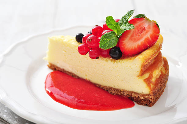 istock Cheesecake with fresh berries 510697502