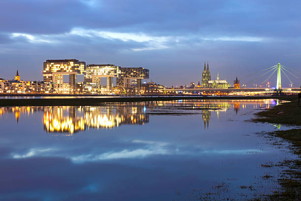 istock Cologne, Germany, Rheinau Harbor 510697694