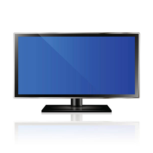 istock lcd tv monitor, vector illustration. 510698080