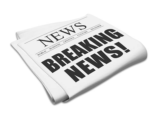 istock Breaking news newspaper 510704608